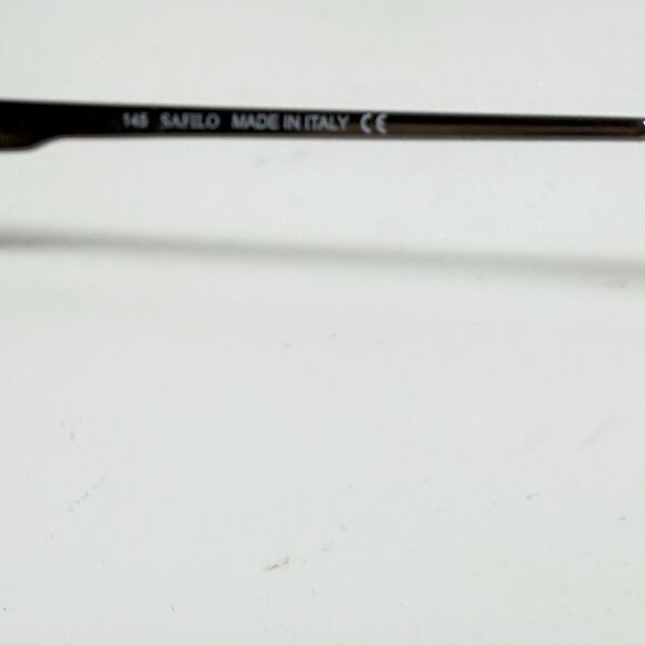 Safilo Elasta Eyeglasses Frame 7162 0DF8 Men Silver Rectangle 54-17-145 h19369 - Picture 6 of 8